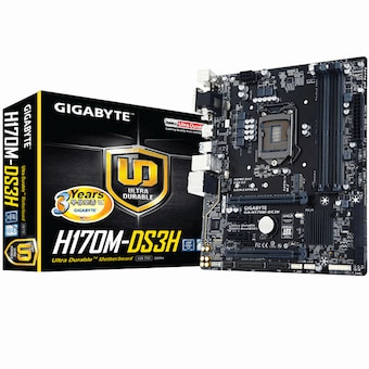 GIGABYTE GA-H170M-DS3H 듀러블에디션 + M.2 SSD 128GB 피씨디렉트