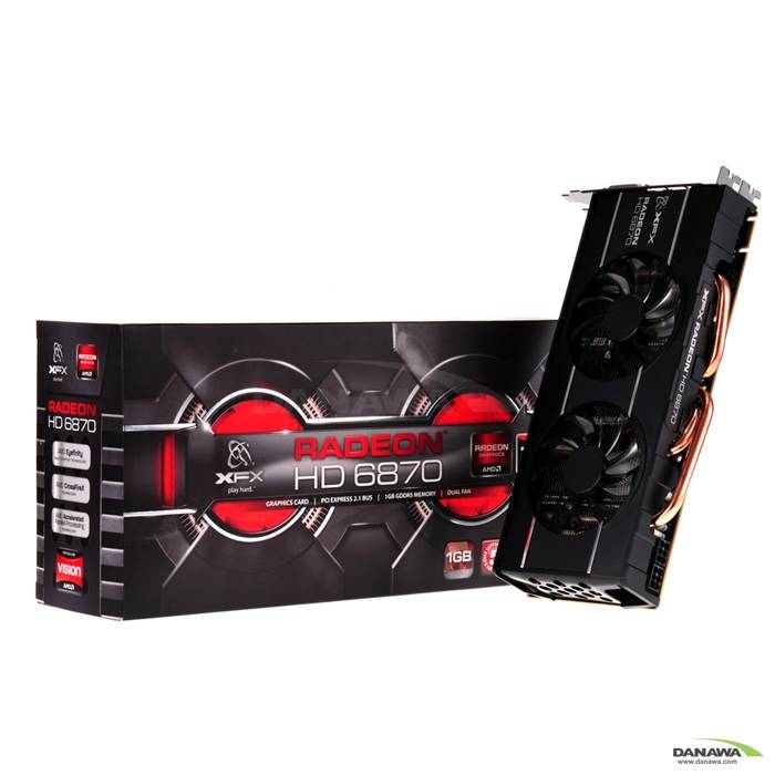 XFX �󵥿� HD 6870 D5 1GB Twin