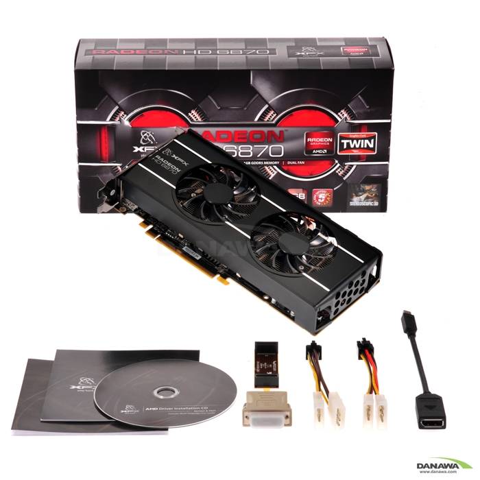 XFX �󵥿� HD 6870 D5 1GB Twin