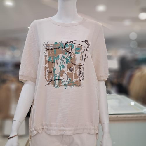 일진코스메틱 티셔츠형블라우스 DQBPWB710_이미지