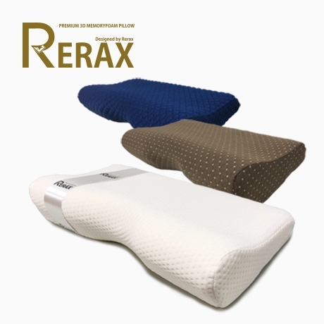 RERAX 고밀도 메모리폼 3D 경추베개이미지입니다. 누르면 해당 게시물로 새창이동합니다.