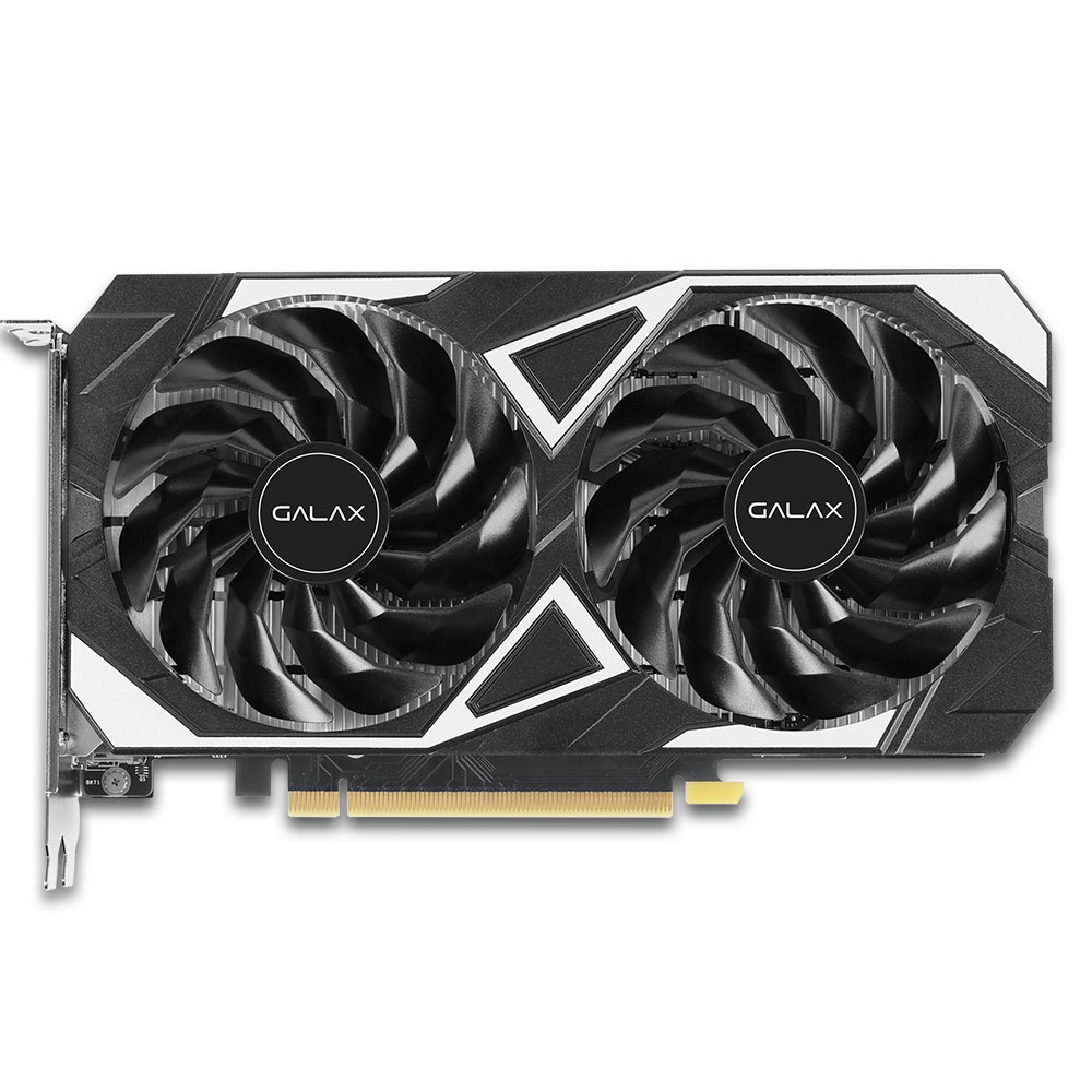 갤럭시 GALAX 지포스 RTX 3050 EX BLACK D6 6GB DVI_이미지