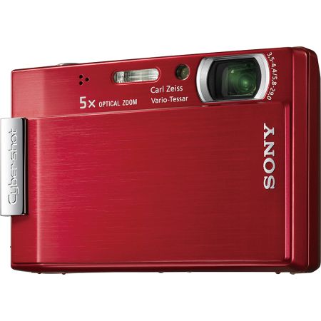SONY 사이버샷 DSC-T100 레드 (병행수입)_이미지