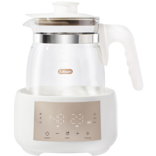 에디슨 국민 분유포트 온도조절 커피포트 전기 분유포트기, 1개 TS 479564_이미지