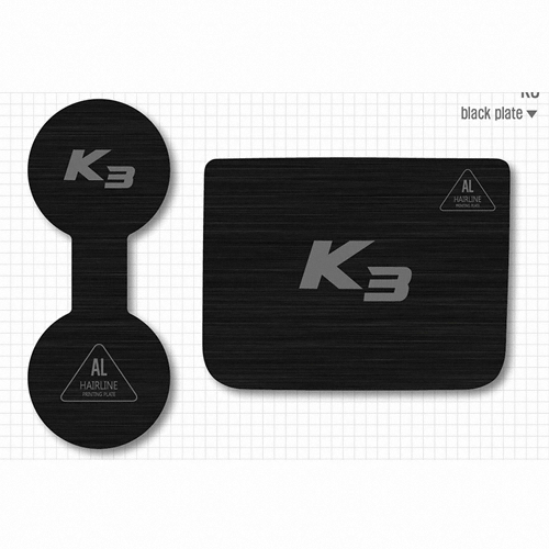 DXSOAUTO AL헤어라인 컵홀더 플레이트 (K3)