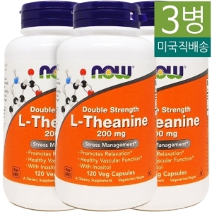 나우푸드 L 테아닌 200mg 120캡슐 (3개)_이미지