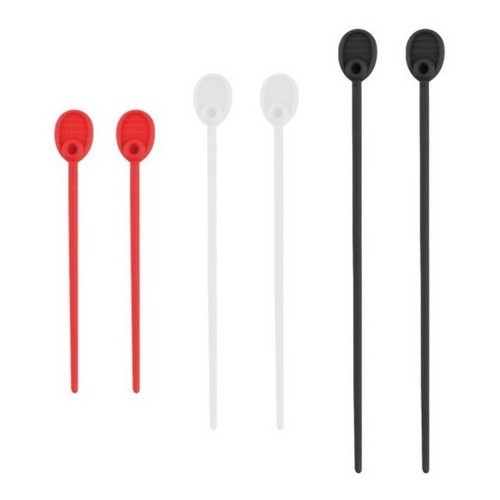 쉽게 풀수있어 재사용 가능한 실리콘 케이블타이