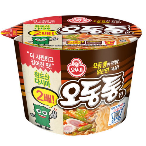 오뚜기 오동통면 다시마2 큰컵 100g (24개)_이미지