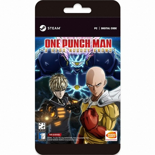 스파이크 춘소프트 원펀맨 어 히어로 노바디 노우즈 PC (CIB,한글판)