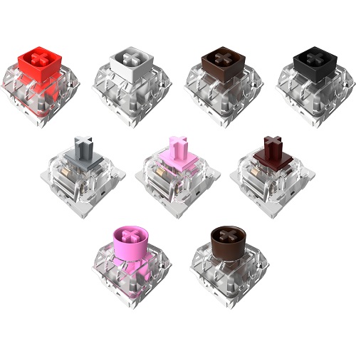 Pulsar 카일 기계식 스위치 90피스 (스피드 은축)