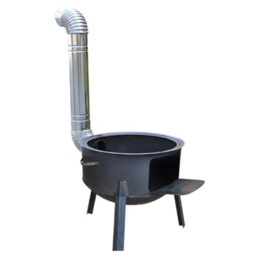 거꾸로 타는 주물 화목 난로 (해외구매)