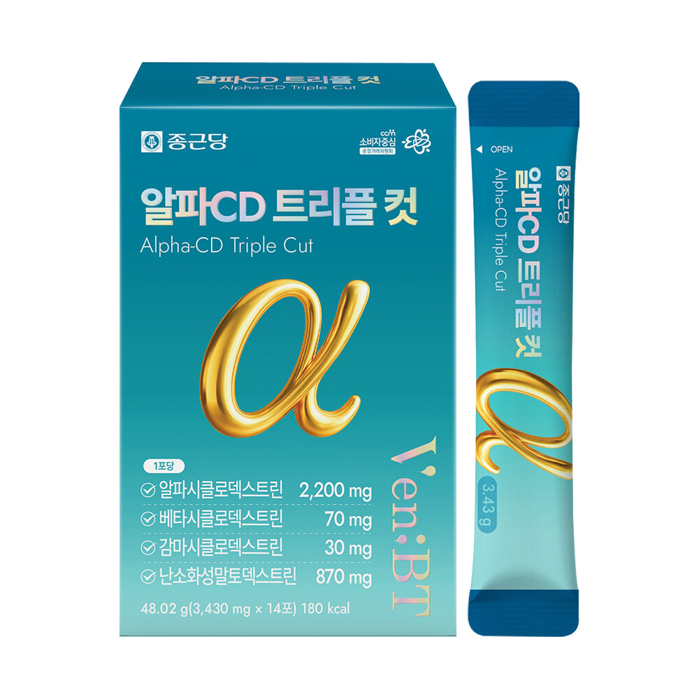 종근당 벤비티 알파CD 트리플 컷 2200 14포