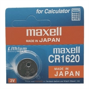 MAXELL 리튬배터리 CR1620 코인형 건전지 1알