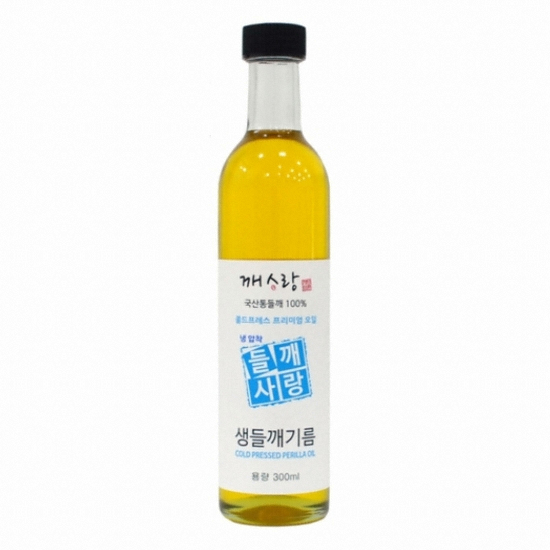 국산 냉압착 생들깨기름 300ml