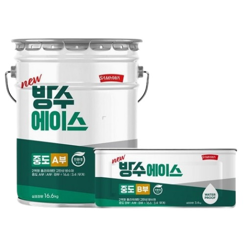 삼화페인트 방수 에이스 중도 2액형 (20kg)_이미지