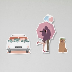 na052-인테리어벽시계-우리결혼했어요