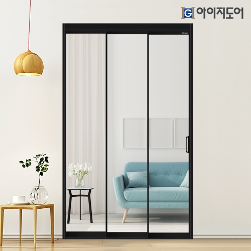 명성아이지 아이지도어 초슬림 1.4 현관중문 3연동 슬라이딩도어_이미지