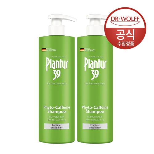 플란투어39 파이토 카페인 샴푸 가늘고 연약한 모발용 500ml