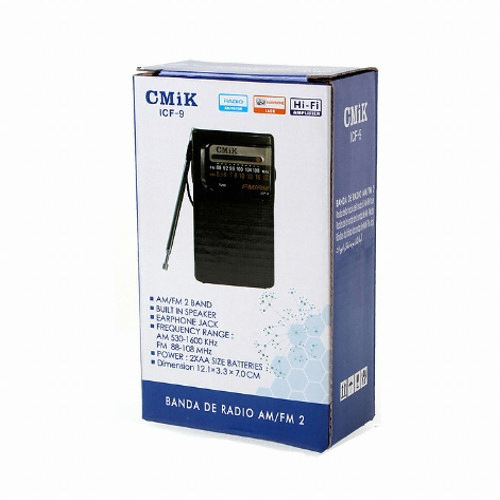CMiK 세로형 아날로그 AMFM ICF-9 (정품)_이미지