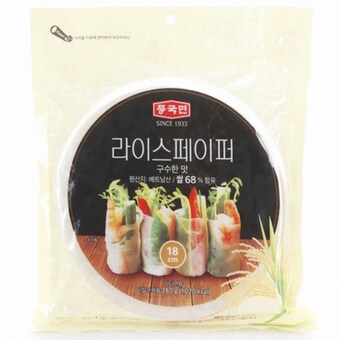 풍국면 라이스페이퍼 구수한맛 280g