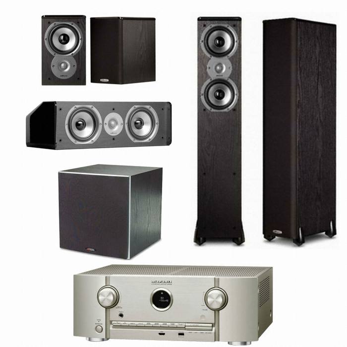 폴크오디오 TSi300 5.1채널 + 마란츠 AV리시버 (SR6006, PSW10)_이미지