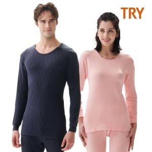 TRY 홈쇼핑제품 남녀 삼중직 울터치 덧댐 면 보온메리_이미지