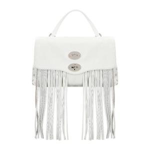 SS24 POSTINA S LEATHER HANDBAG White 0680101010000S Z1170