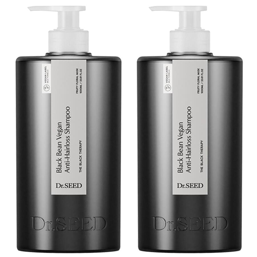 닥터시드 블랙빈 비건 탈모 샴푸 1000ml (2개)_이미지