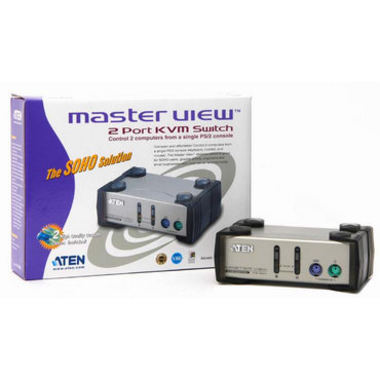 ATEN 2포트 PS/2 KVM 스위치 (CS82A)