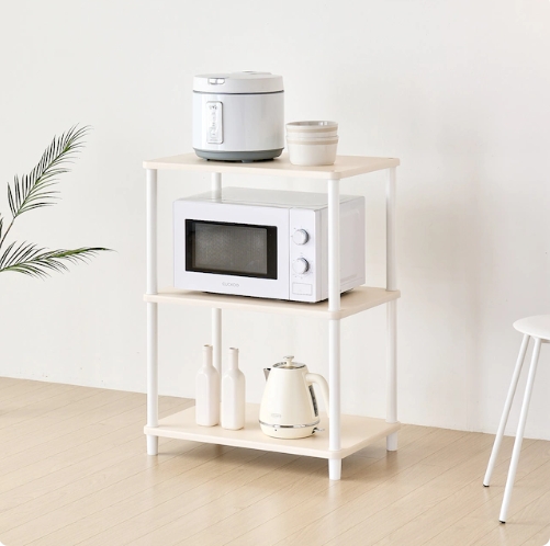 가구레시피 3단 진열장형 렌지대_이미지