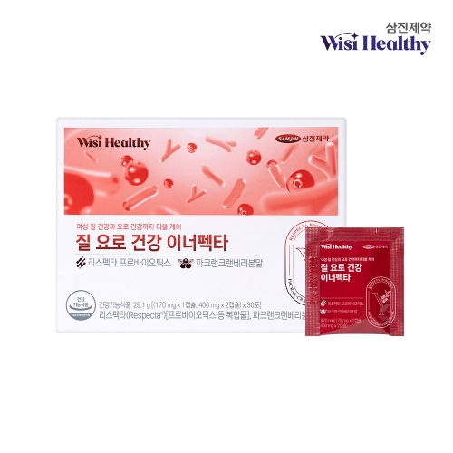 삼진제약 위시헬씨 질 요로 건강 이너펙타 30포 (1개)_이미지