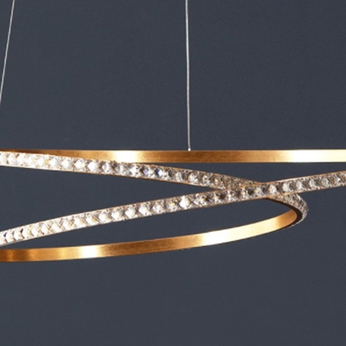 잇츠라이팅 LED 루프 크리스탈 펜던트 30W_이미지