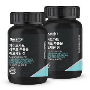 뉴센트리 파이토가드 삼백초 추출물 퀘르세틴 60정 (2개)_이미지