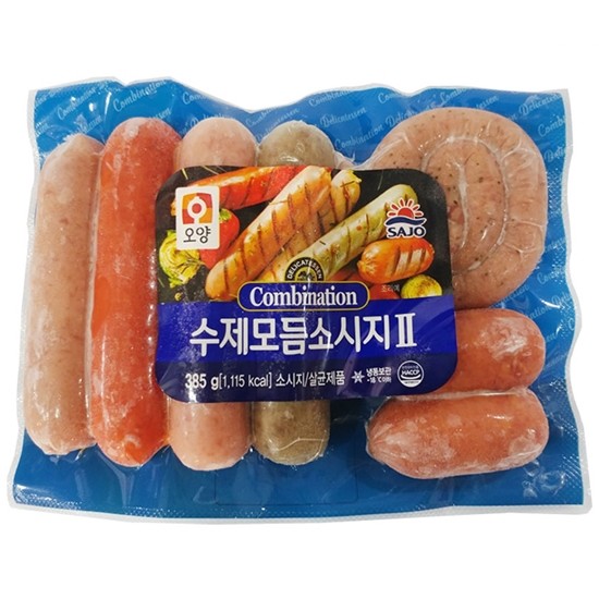 사조오양 수제모듬소시지 385g (10개)_이미지