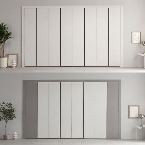 엔아이 엣지스톤 여닫이 붙박이장 (10cm)_이미지