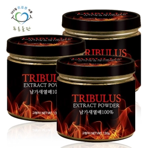 푸른들판 트리블러스 남가새 추출물 분말 파우더 130gx3통 가루
