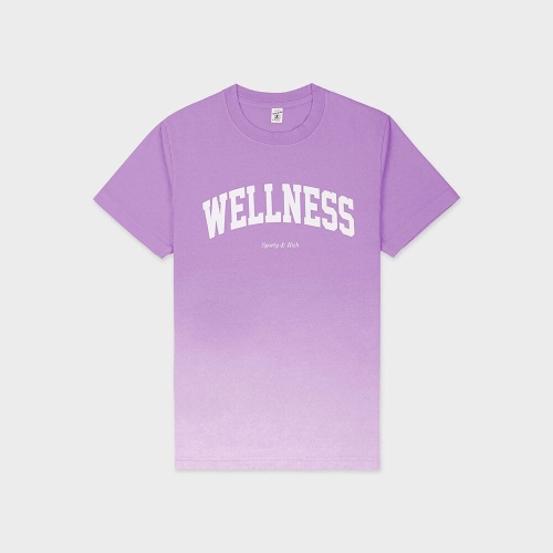 스포티앤리치 웰니스 아이비 티셔츠 퍼플 R255AWT505