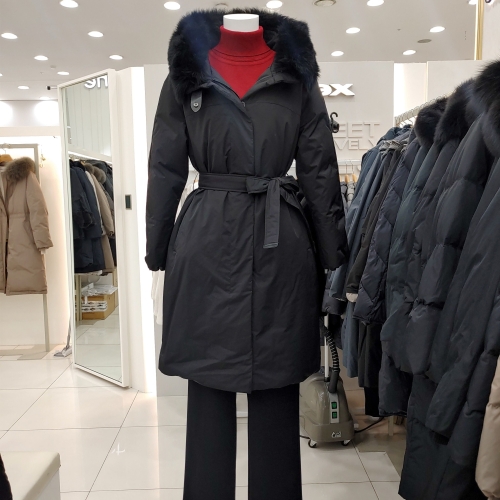 요하넥스 여우털카라패딩 Z4D1R100-1