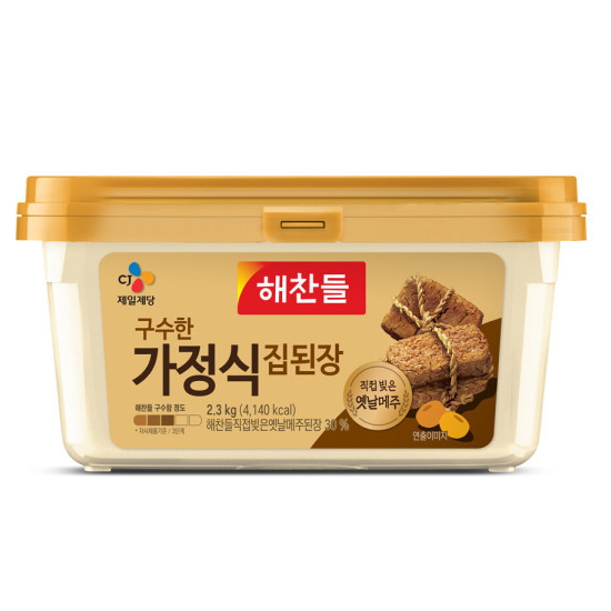 해찬들 구수한 가정식 집된장 2.3kg (4개)_이미지