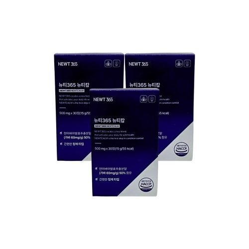 뉴티365 뉴티캄 500mg 30정 (3개)