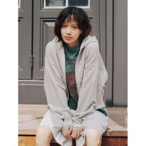 탑텐 여성 소프트 테리 스웨트 후드 집업_MSF4TC2915MSF4TC2915 531924_이미지