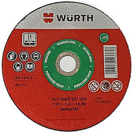 뷔르트 5인치 절단석