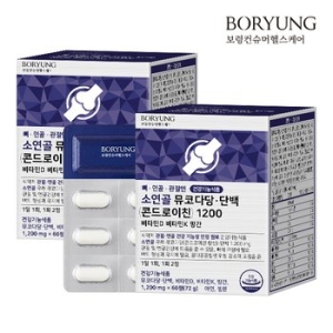 보령컨슈머 소연골 뮤코다당 단백 콘드로이친 1200 60정 (2개)