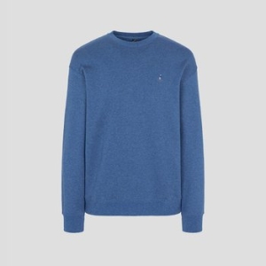 빈폴 Essential 남녀공용 로고 자수 스웨트 셔츠 블루_BC5741E03P_이미지