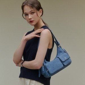 탈리 시엘로 멀티 포켓 숄더백 블루 TM7CCS005BLUF