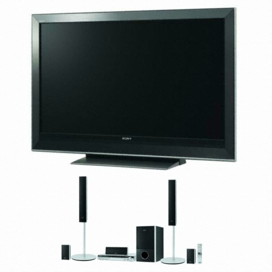SONY 브라비아 KDL-40W3500 + DAV-DZ555K 풀HD 홈시어터 패키지_이미지