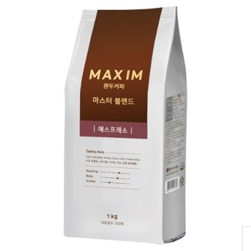 동서식품 맥심 마스터 블렌드 에스프레소 로스트 원두커피 1kg [1개]