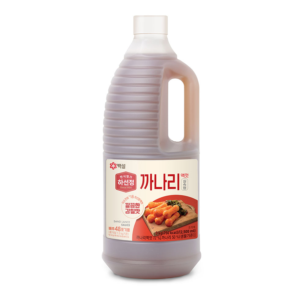 하선정 까나리액젓 알뜰형 3kg이미지입니다. 누르면 해당 게시물로 새창이동합니다.