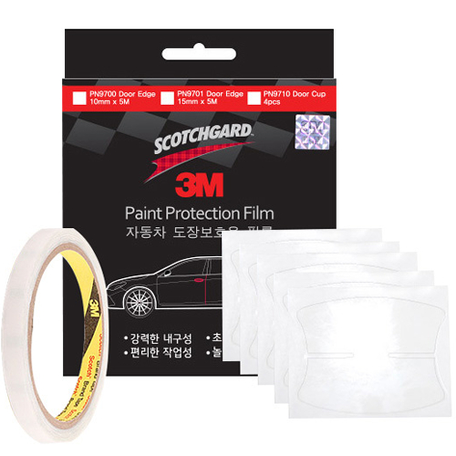 3M  자동차 도어컵 PPF 5매 + 엣지 가드 15mm X5m