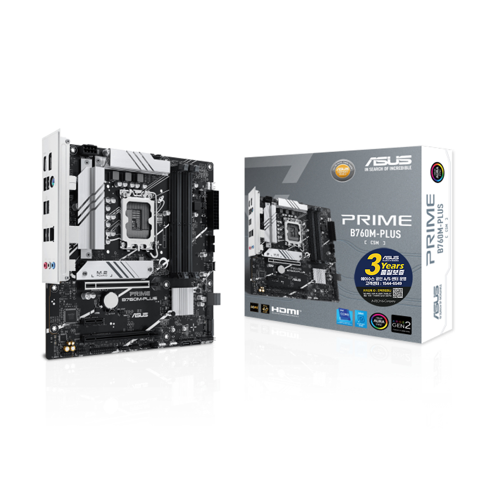 ASUS PRIME <b>B</b>760<b>M</b>-PLUS-CSM 인텍앤컴퍼니